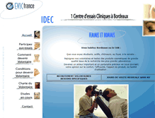 Tablet Screenshot of evic-idec.fr